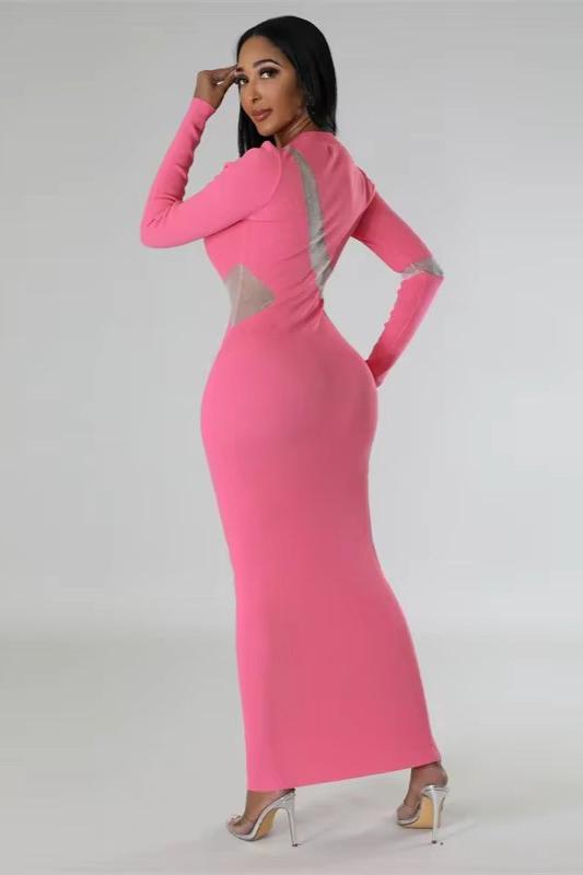 MYA BODYCON MAXI DRESS