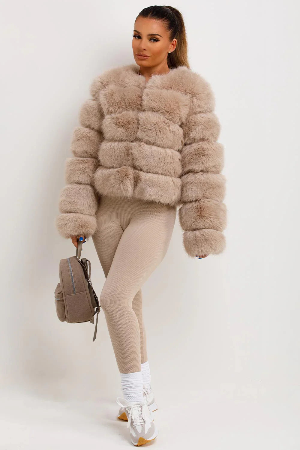 NATALIA FAUX FUR COAT