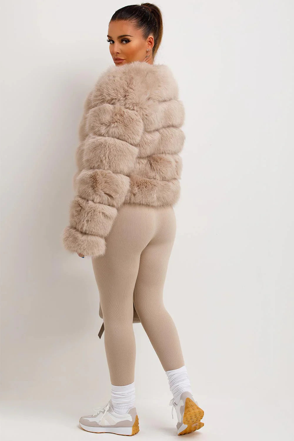 NATALIA FAUX FUR COAT