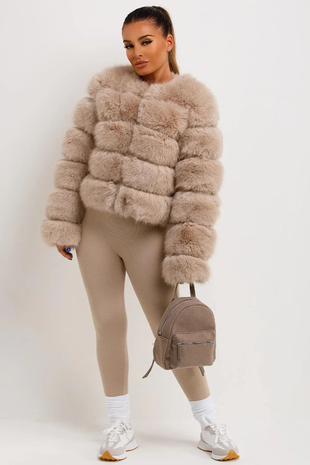 NATALIA FAUX FUR COAT