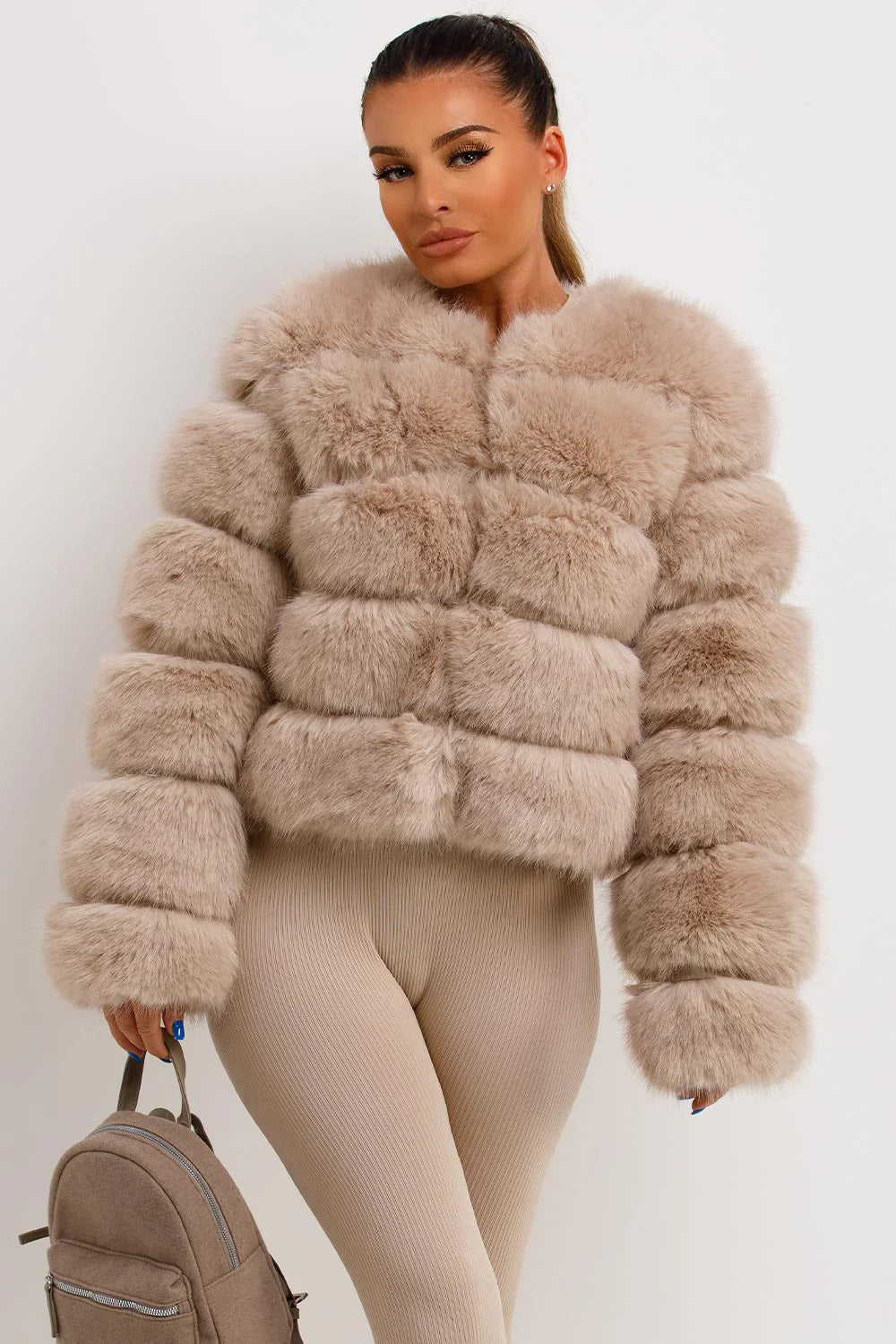 NATALIA FAUX FUR COAT