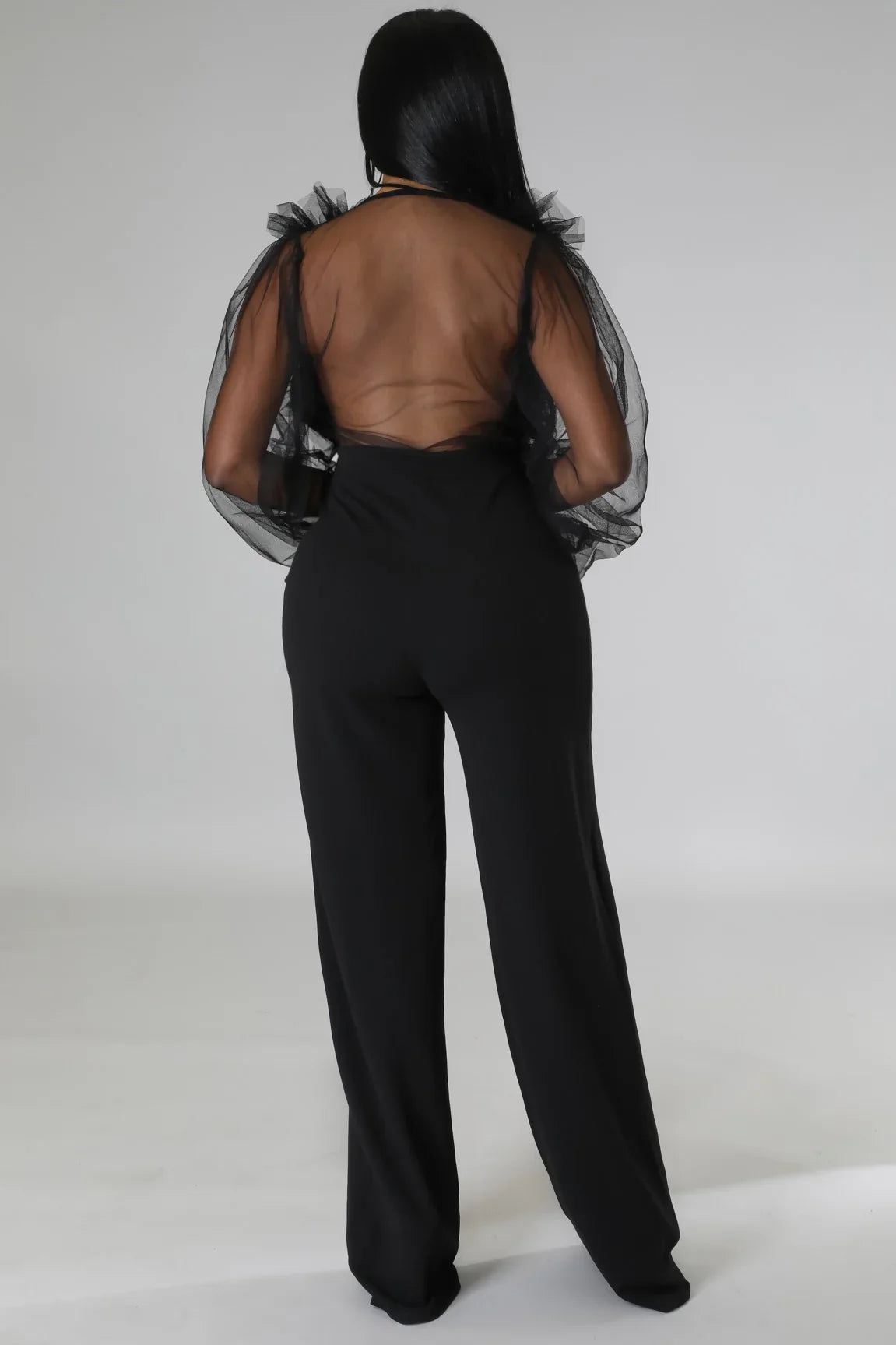 BROOKE RUFFLE JUMPSUIT