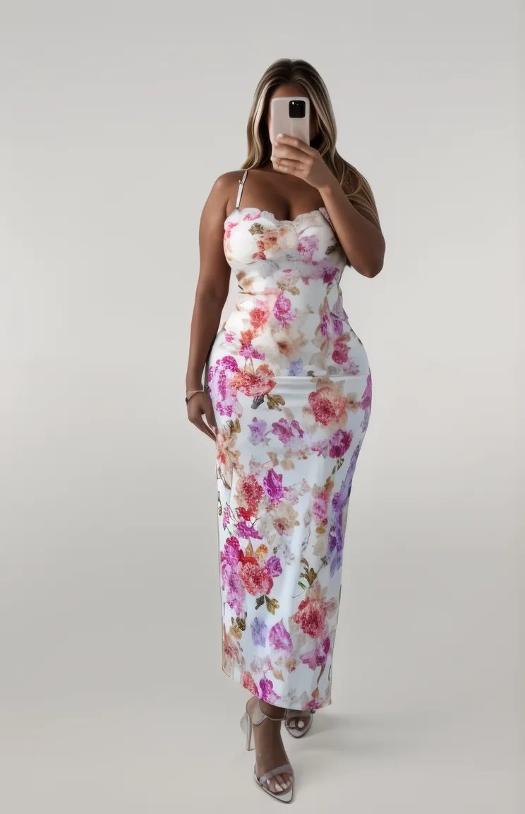 MONICA BODYCON MAXI DRESS