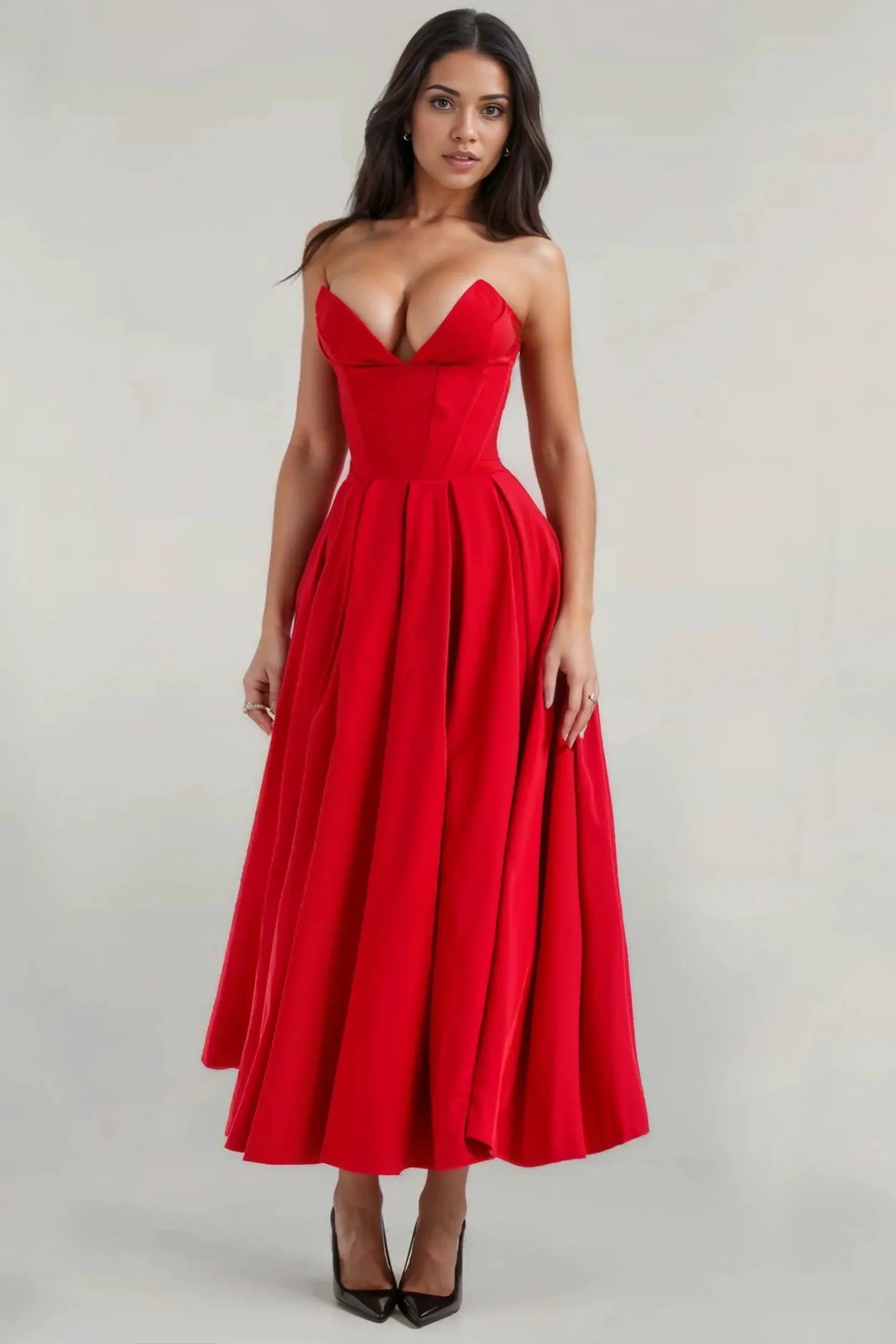 SADIE CORSET MAXI DRESS